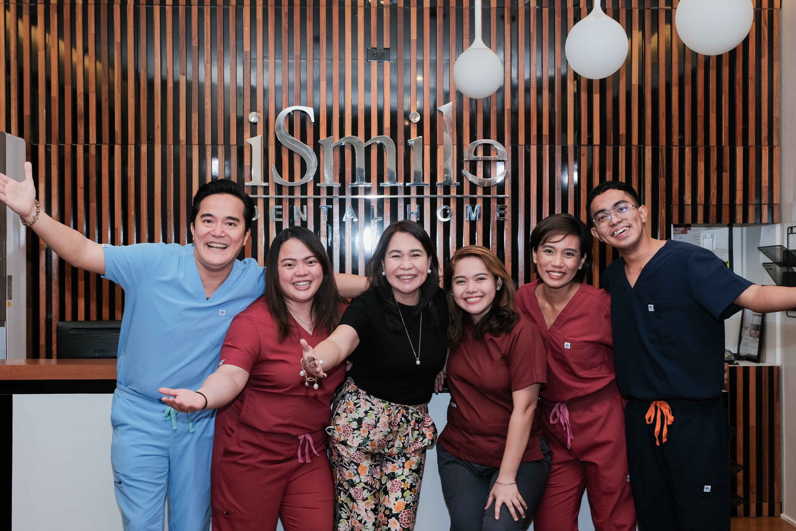 Dental team at iSmile Dental Home