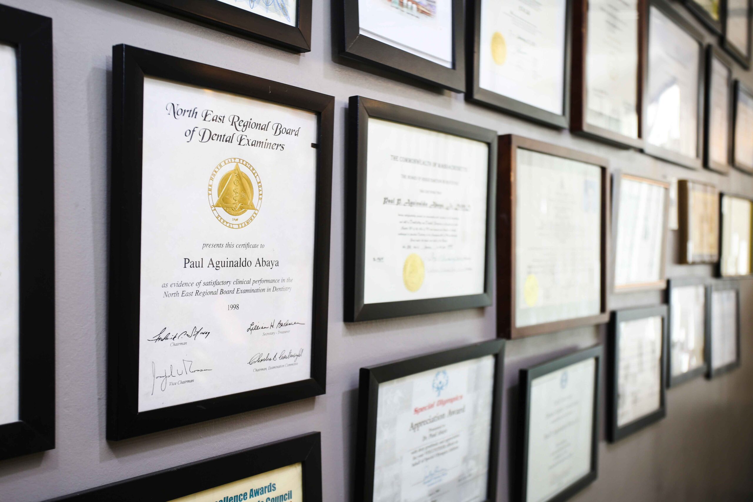 Comprehensive dental services room