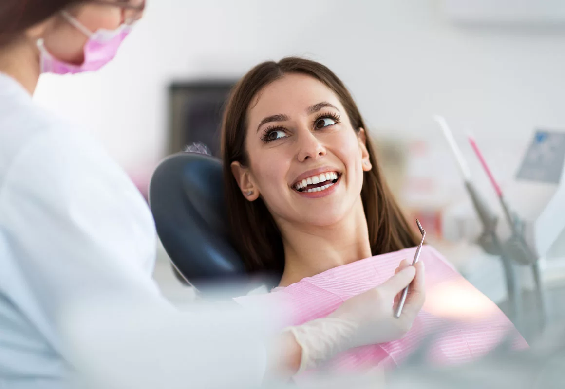 Composite bonding smile enhancement consultation