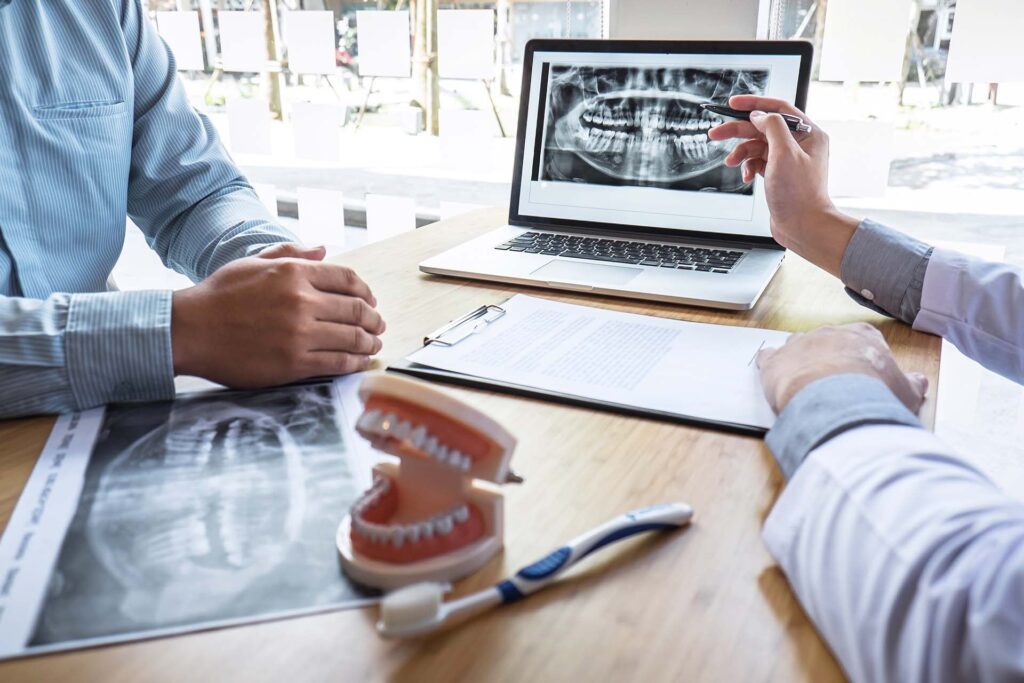 Comprehensive orthodontics smile correction